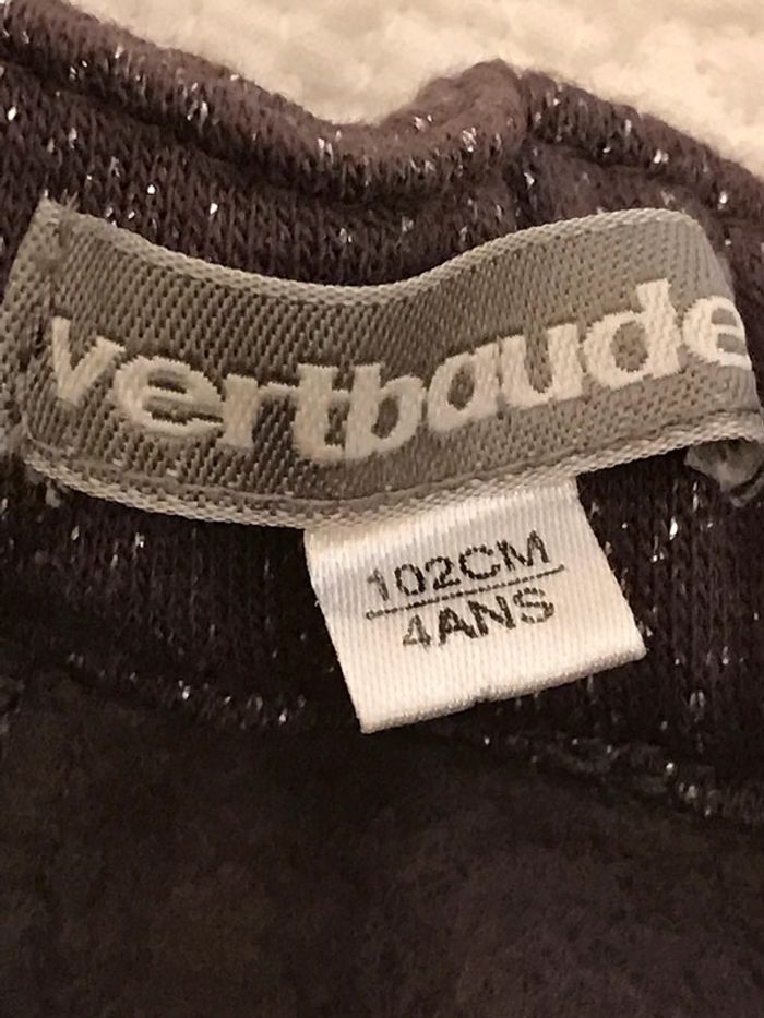 Short d'hiver Gris Pailleté 4 Ans - photo numéro 4