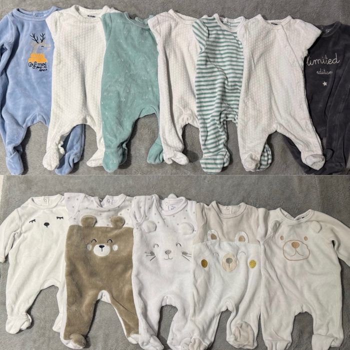 Lot vêtements bébé garçon 1 mois - photo numéro 2
