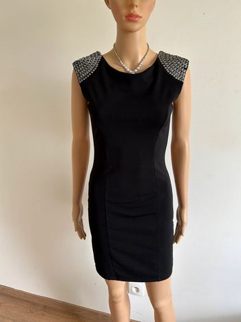 Robe noire et argentée sans manches Soky & Soka taille S jamais portée