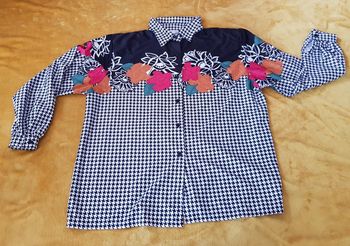 Chemise pieds de poule