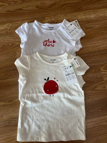 Lot de 2 t-shirt