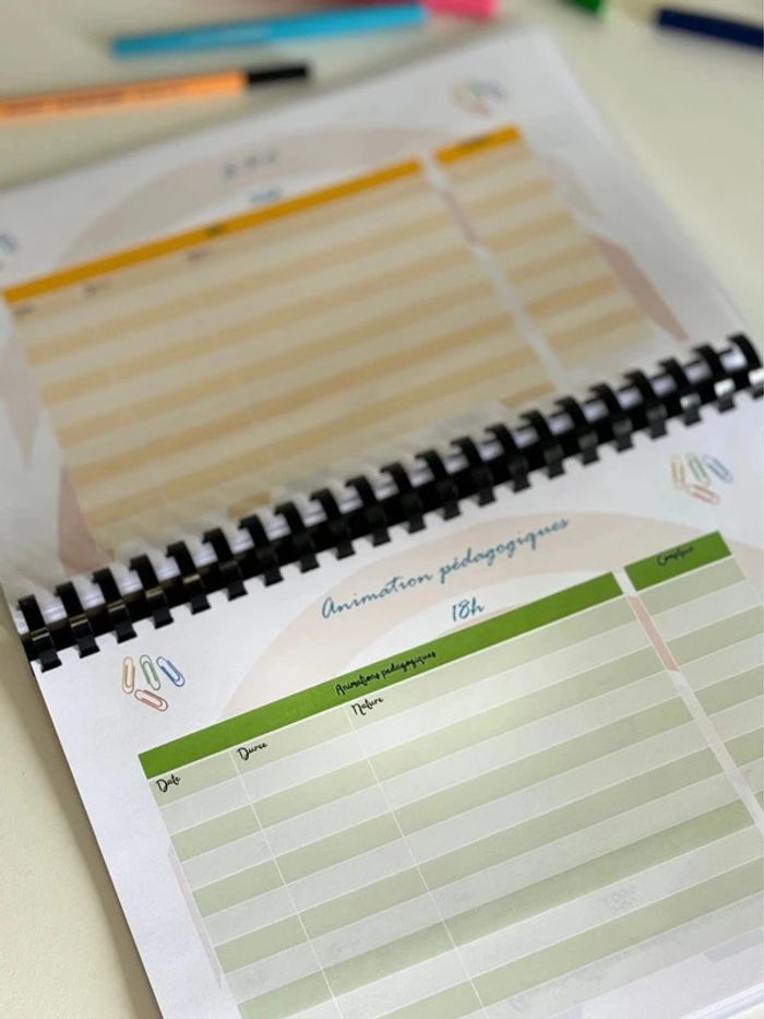 Journal de bord _ Cahier de la maîtresse 2024 2025 - photo numéro 11