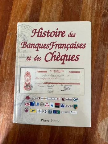 Livre histoire des banques françaises et des chèques