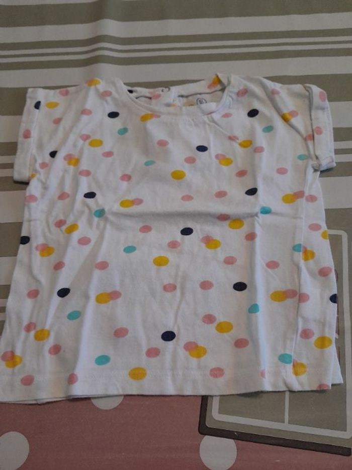Tee-shirt manches courtes bébé fille Taille 18mois