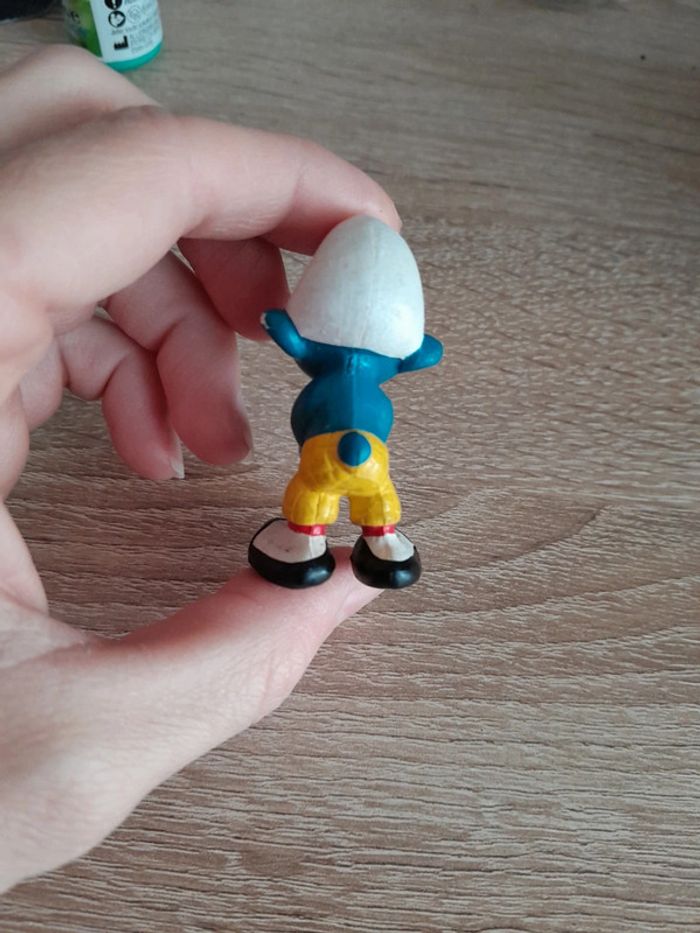 Magnifiques stroumpf golfeur ancien - photo numéro 3