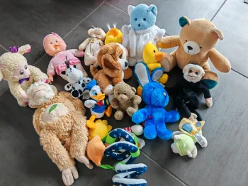 Gros lot de peluches