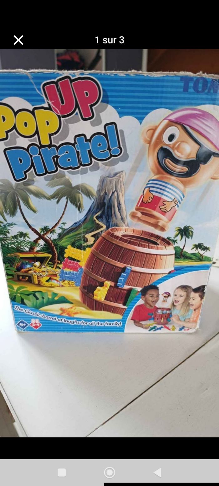 Jeu pic pirate