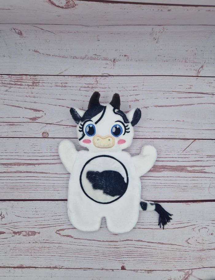 Joli doudou plat vache - photo numéro 2
