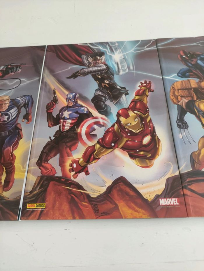 Lot comics Marvel Histoires secrètes, les prochains Vengeurs, l'âge des héros collector - photo numéro 3