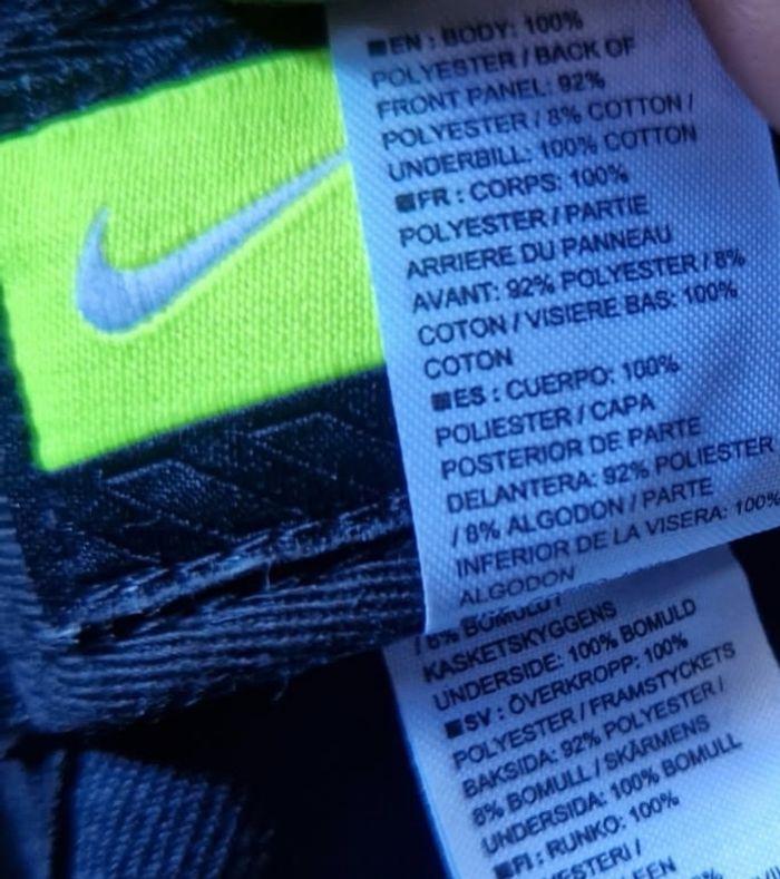 Casquette noir True EOS Nike Air - photo numéro 5