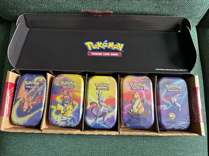 Coffret mini boites puissance de kanto Pokémon - photo numéro 1