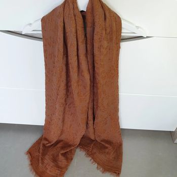 Echarpe oversize 200×120 cm neuve