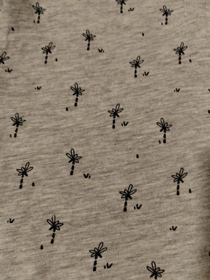 T-shirt palmiers Kiabi 24 mois - photo numéro 2