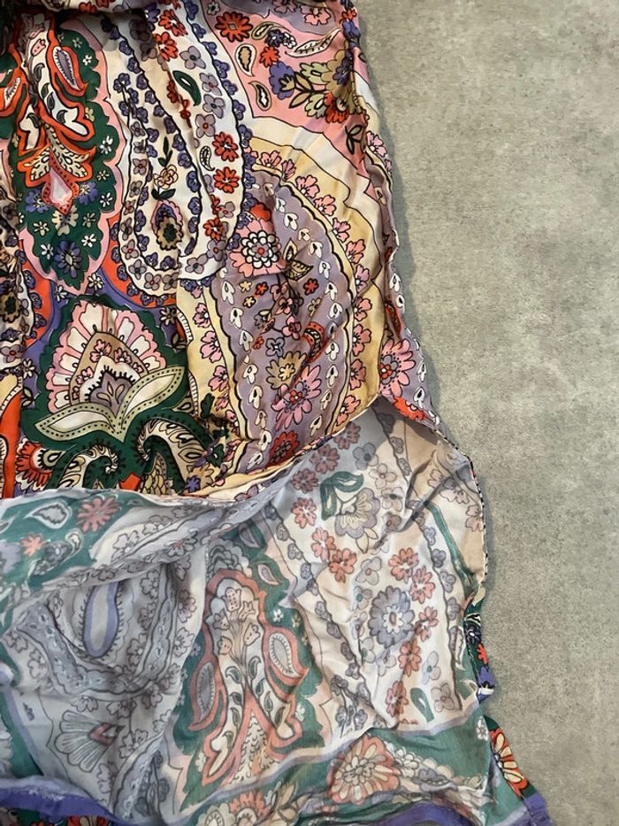 Robe courte imprimée à manches 3/4 - photo numéro 6