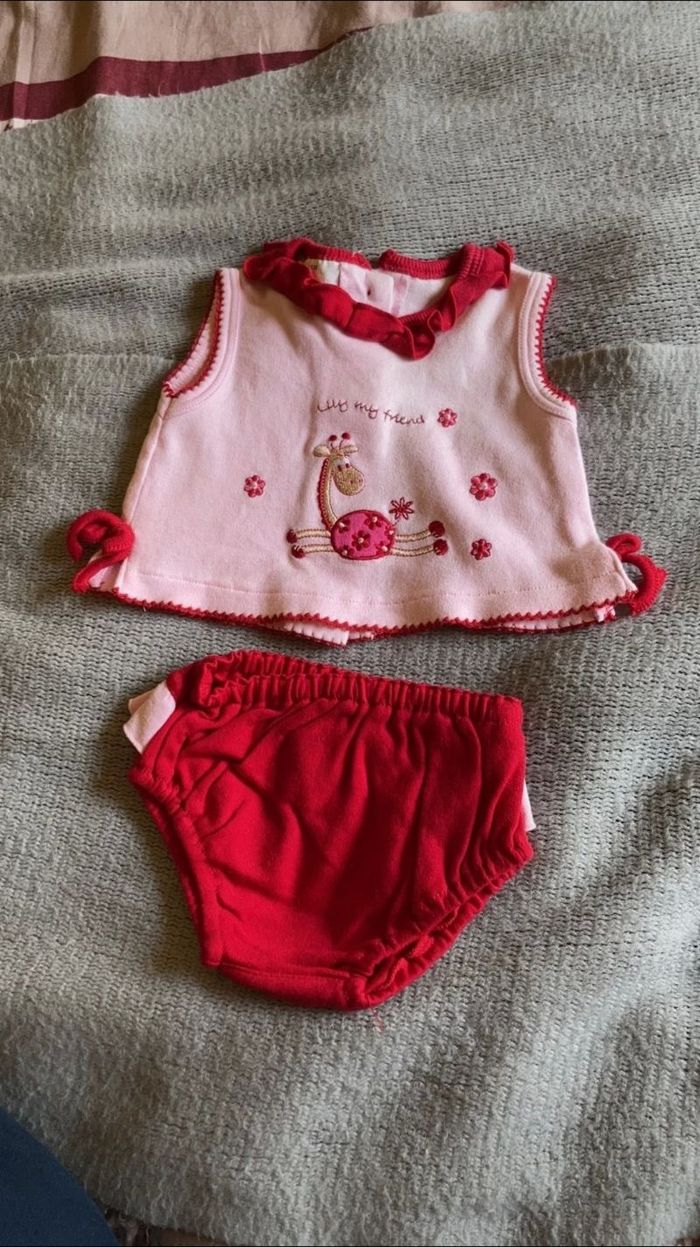 Tenue d été 1 mois