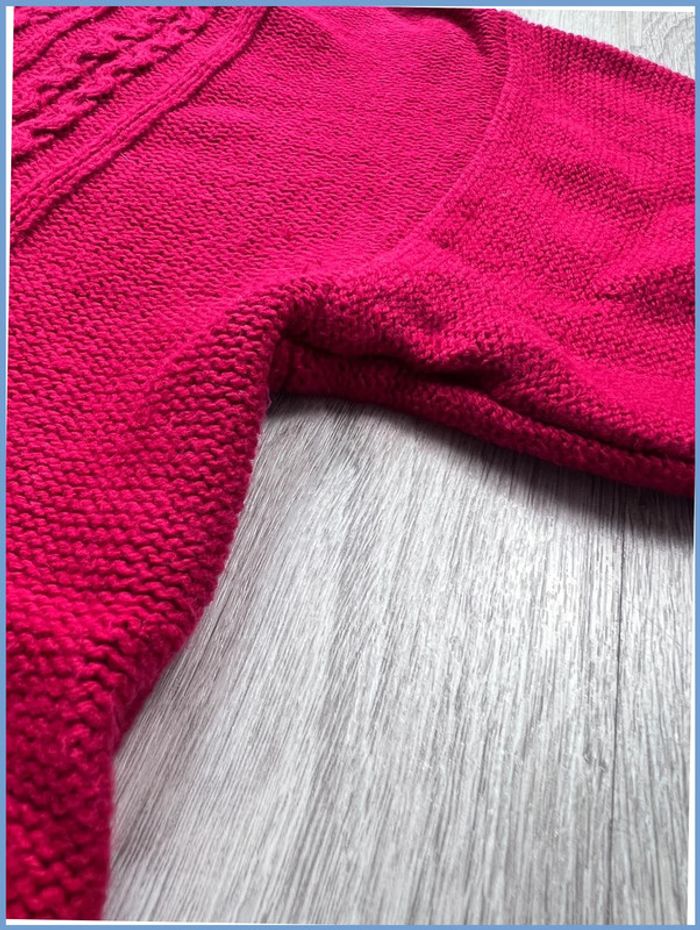 Pull femme torsadé Chaps Rouge Taille L - photo numéro 13
