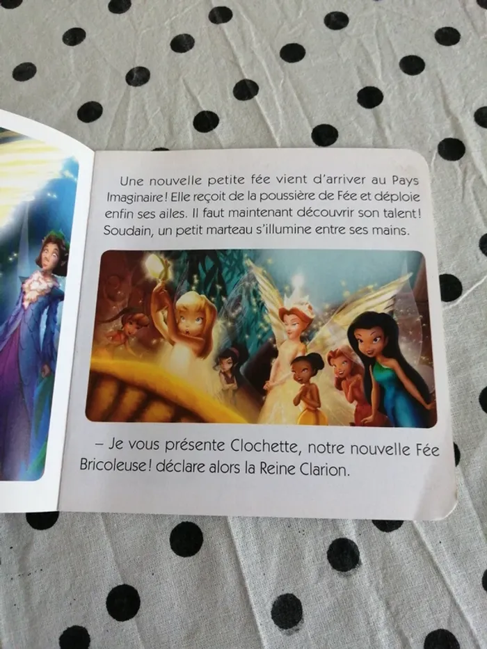 Livre la fée clochette mon histoire du soir / disney les fées hachette jeunesse/ ( 2ans) - photo numéro 3