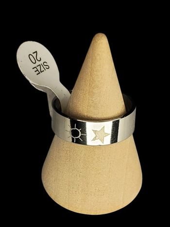 Bague étoile soleil