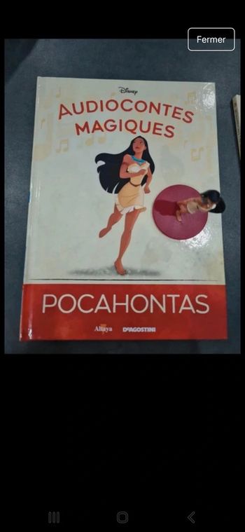 Numero27 collection audiocontes Magiques Altaya édition disney