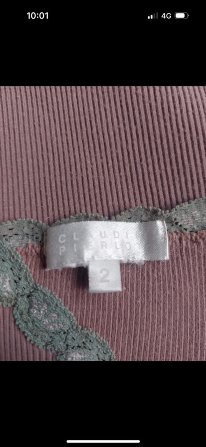 Débardeur Claudie Pierlot taille 2 - photo numéro 3