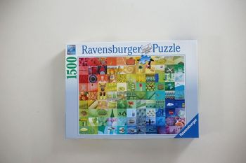 Puzzle 1500 pièces "99 couleurs" Ravensburger