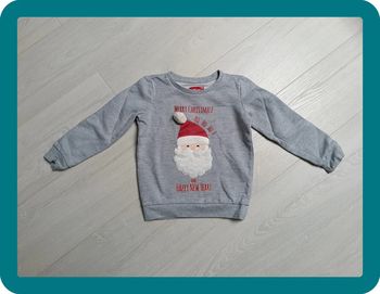 Pull père noël 5/6 ans