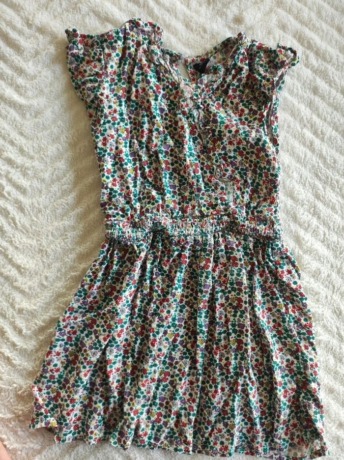 Robe fleurie kiabi et cardigan okaidi - photo numéro 3