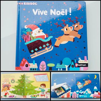 Livre animé flaps, tirettes, roues.. Kididoc 🎄 Vive Noël! 🎅 70
