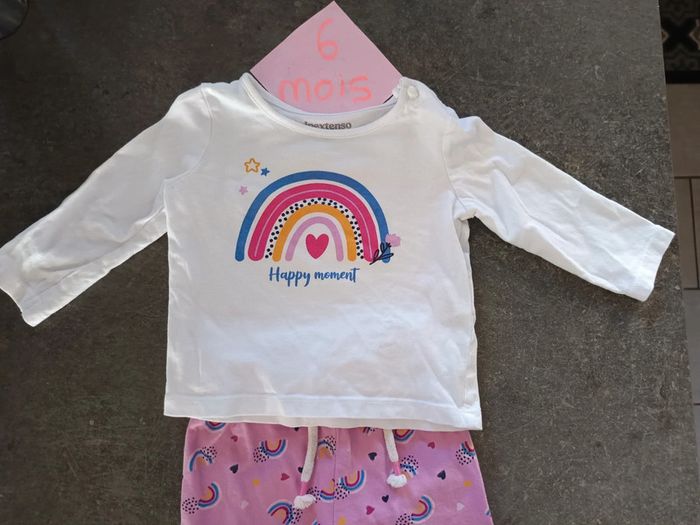 Ensemble arc en ciel 6 mois - photo numéro 2