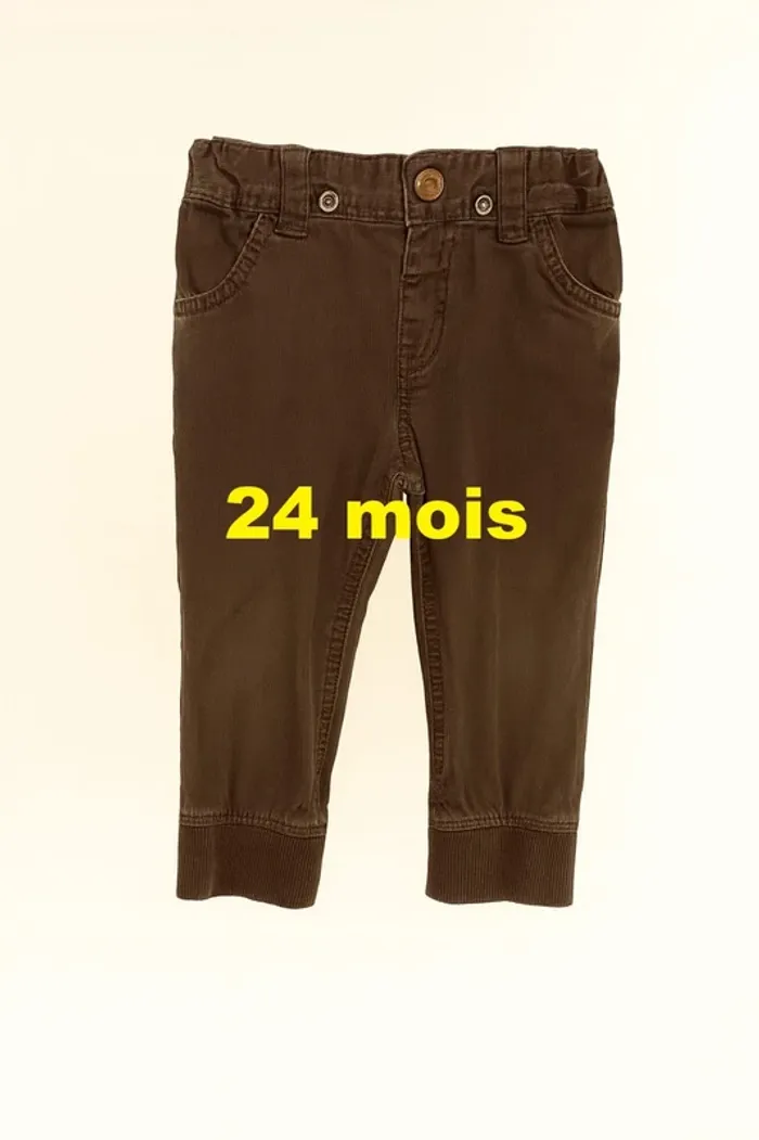 Pantalon marron Kid Kanaï Taille 24 mois