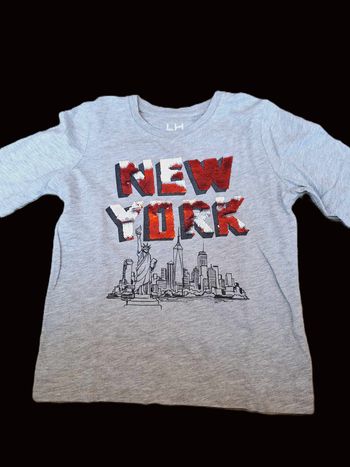 T-shirt manches longues La Halle 8 ans