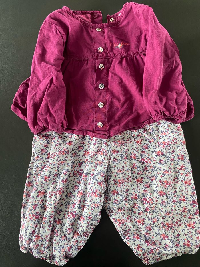 Combinaison mi saisi fleuri 6m - photo numéro 2