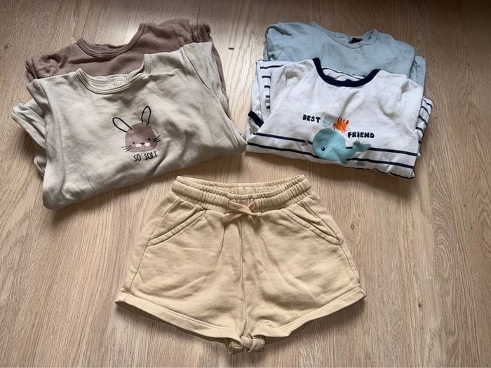 Lot de 4 pyjamas et 1 short - photo numéro 2