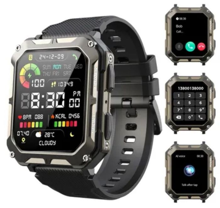 MONTRE CONNECTÉE HOMME FEIPUQU