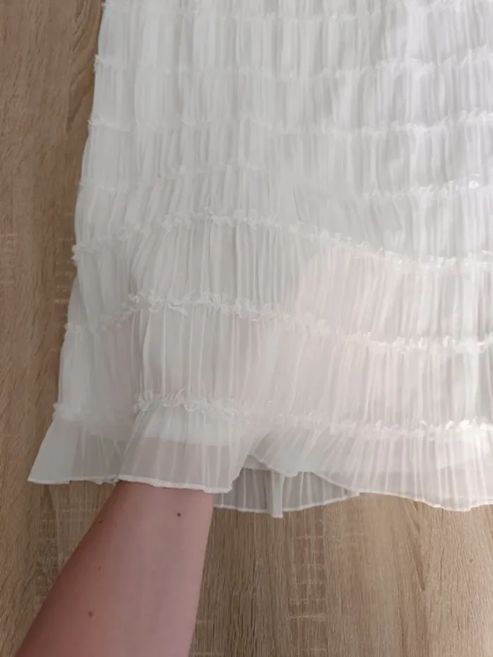 Jupe longue blanche - photo numéro 5
