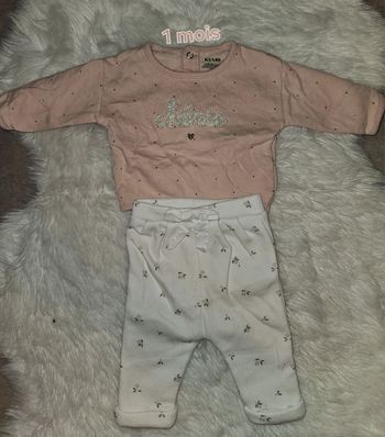Ensemble fille 1 mois – Kiabi Écoconception