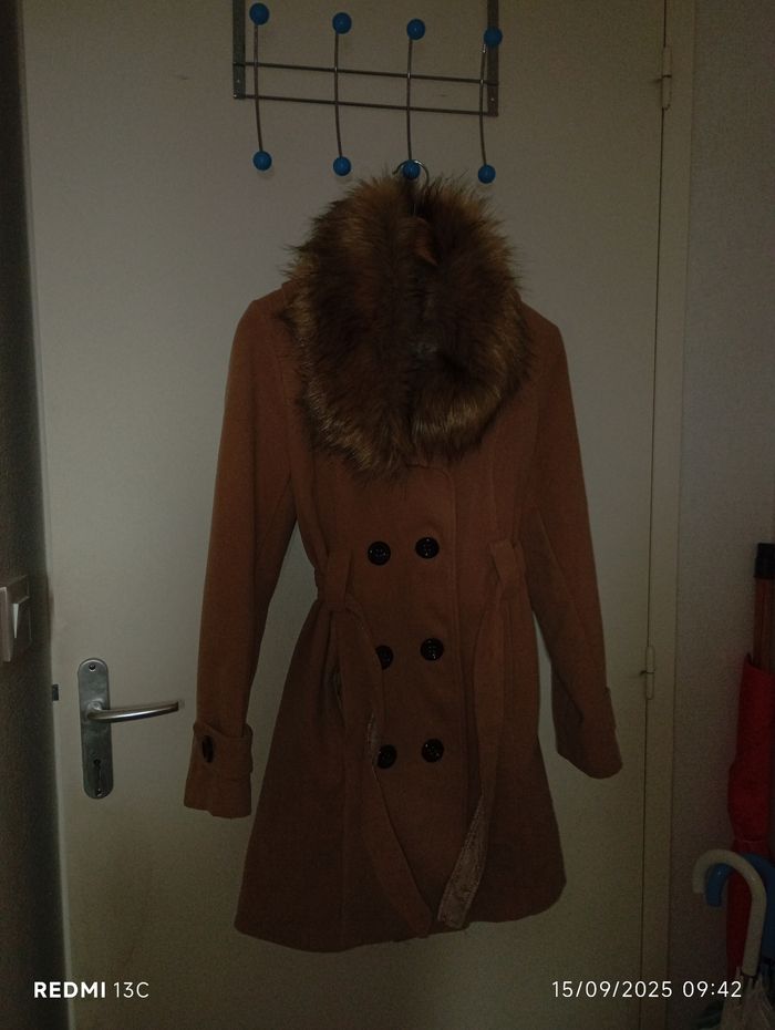 Manteau marron