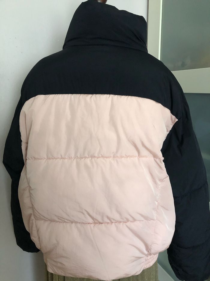 Blouson matelassé rose et bleu marine - photo numéro 5