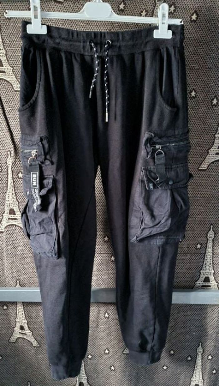 Pantalon style cargo taille L mixte