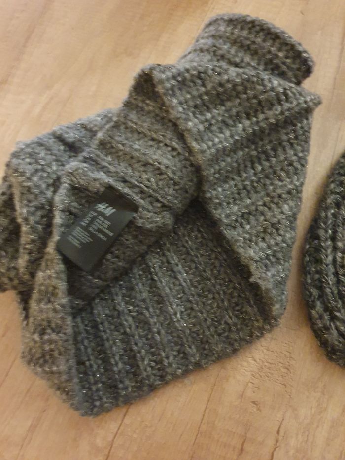 Bonnet et col écharpe - photo numéro 3