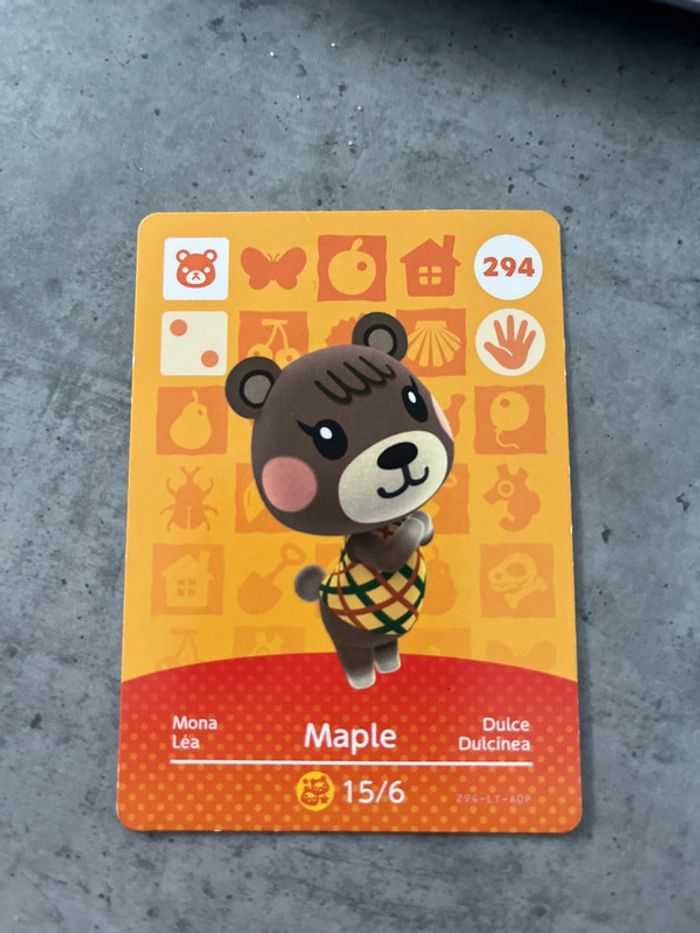 animal crossing welcome amiibo officiel 294 Léa - photo numéro 2