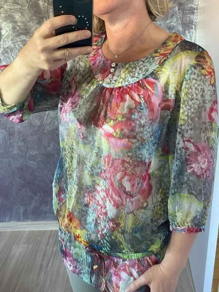 Blouse pastel fluide incontournable été - photo numéro 3