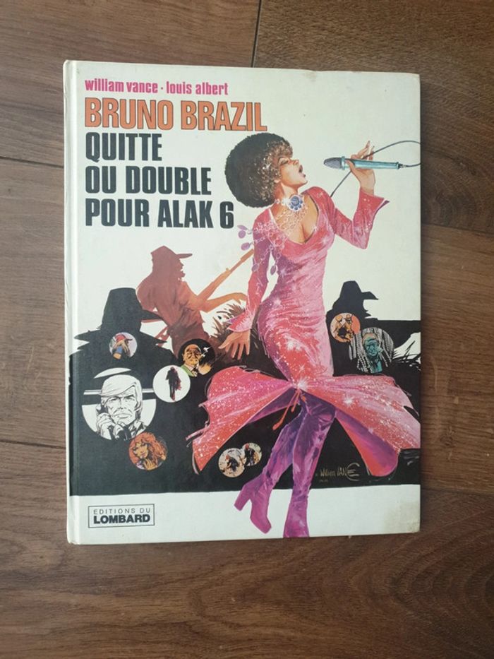 Bande dessinée Bruno Brazil EO 1977