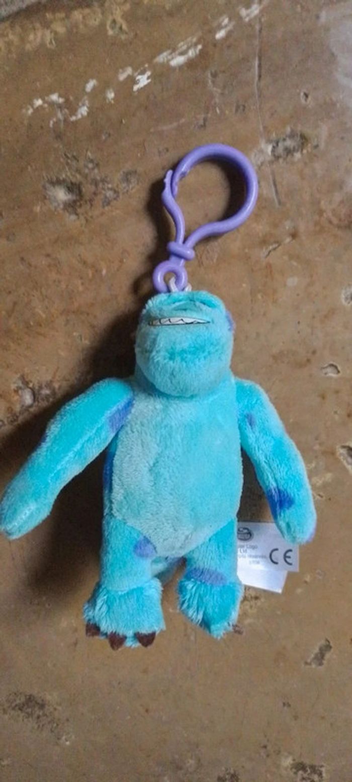 Porte-clés peluche Monstre et Compagnie