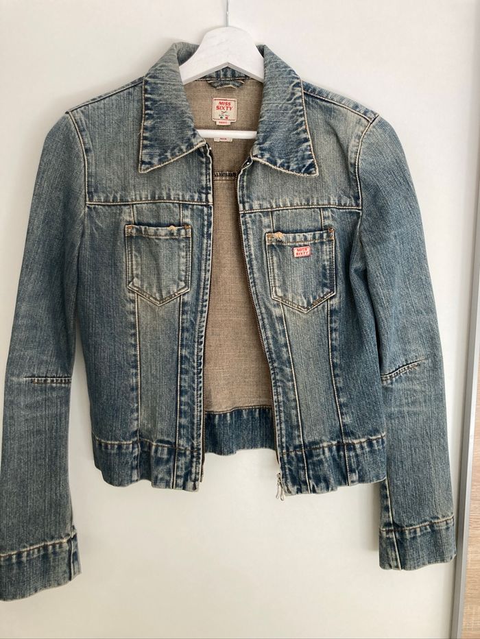 Veste en jean Neuve T 36 miss sixty  vintage