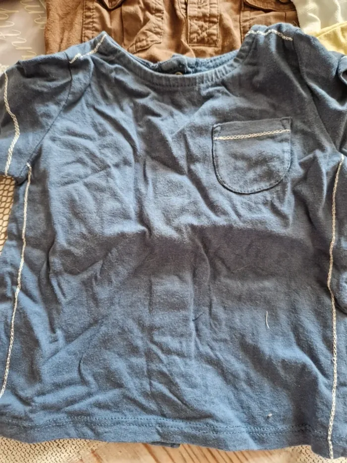 Lots 4 Tee-shirt 6 mois - photo numéro 2