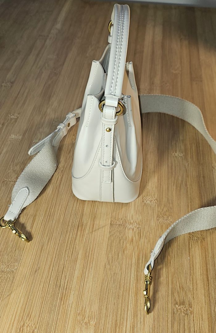 Sac Zara blanc crème - photo numéro 4