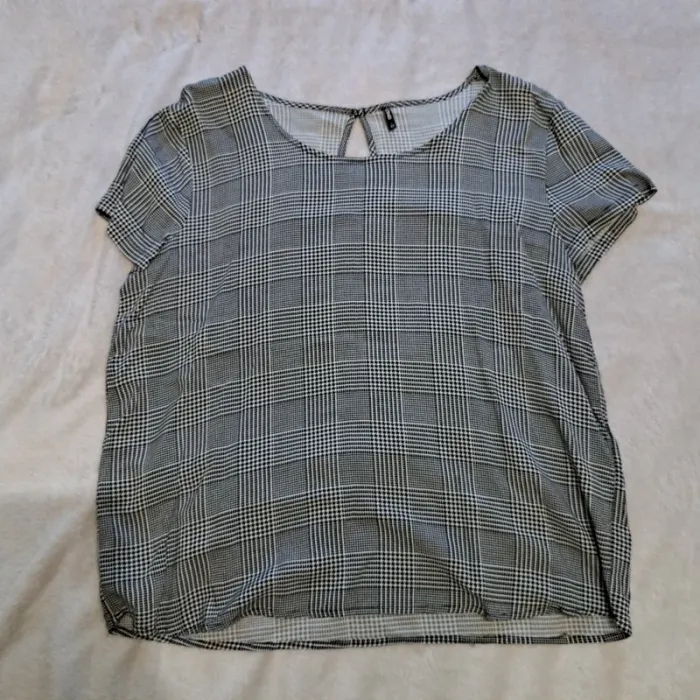 T-shirt à carreaux