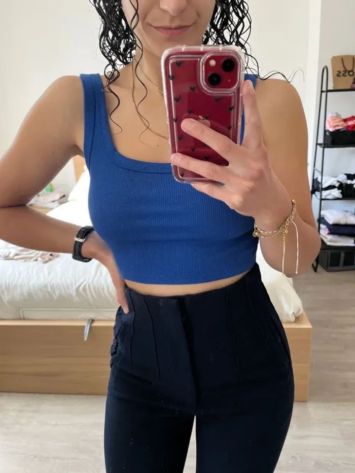 Top bleu Shein - photo numéro 2