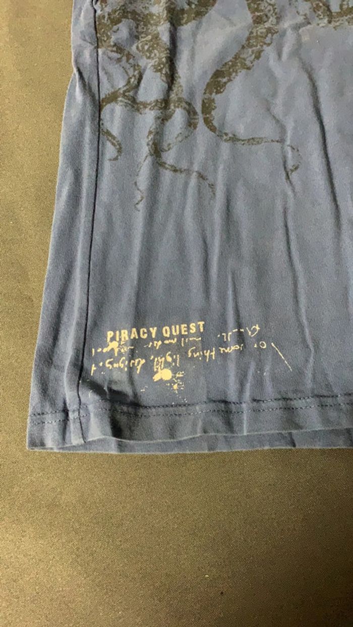 Tee Shirt bleu 10 ans Jean Bourget - photo numéro 4